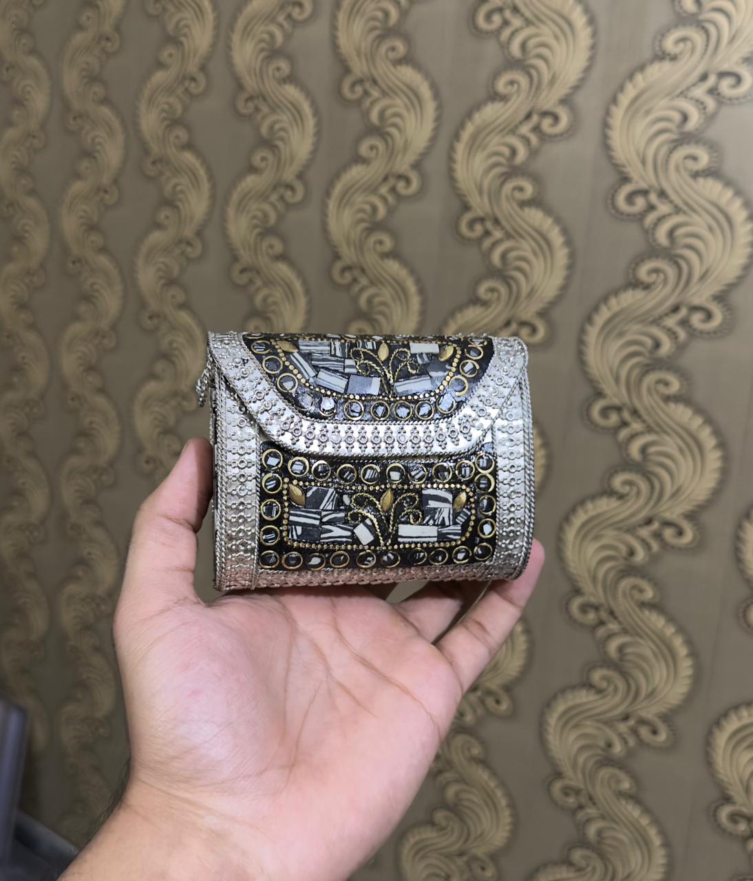 Turkish Mosaic Box Clutch