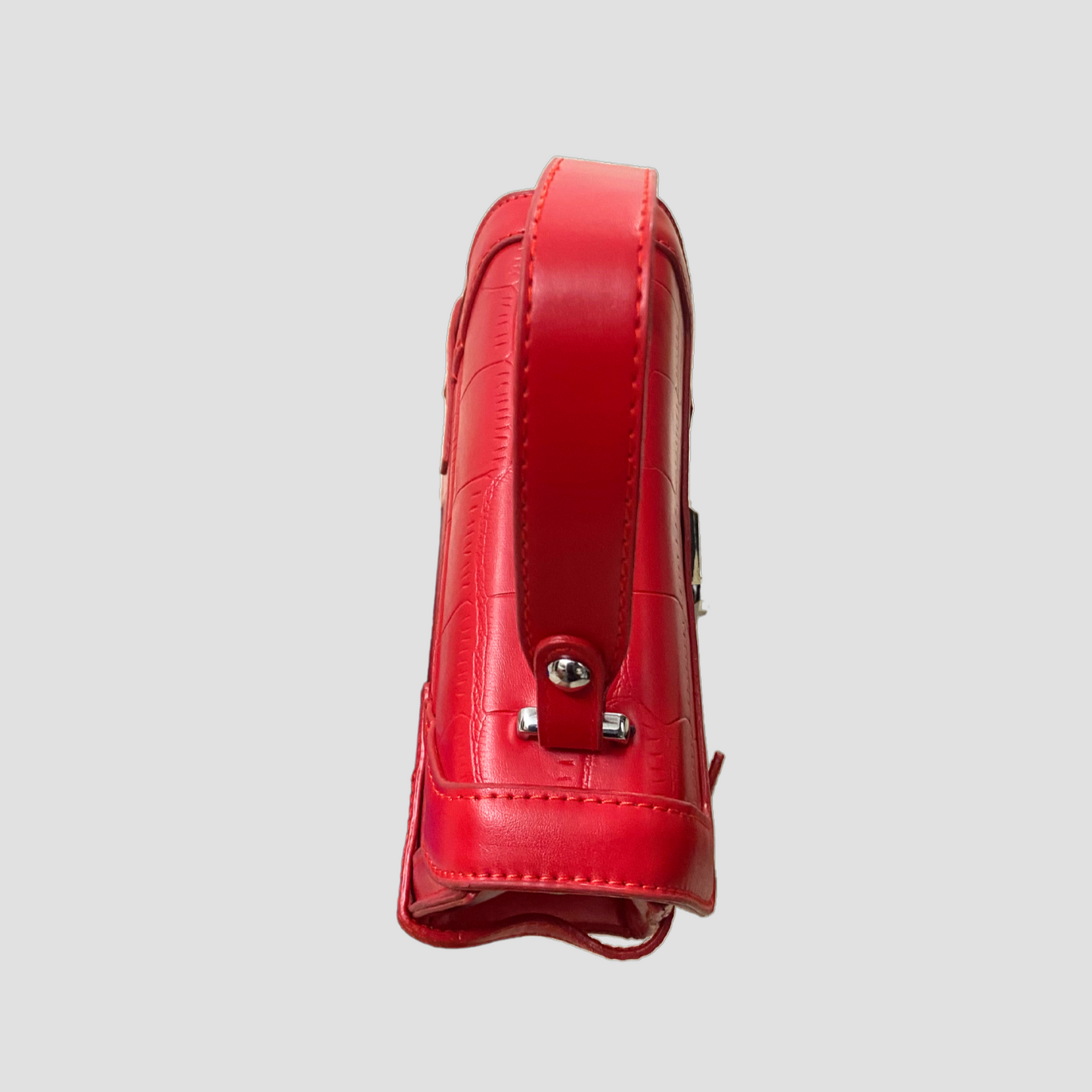 Rouge Lock Satchel-With Handle & Adjustable Strap