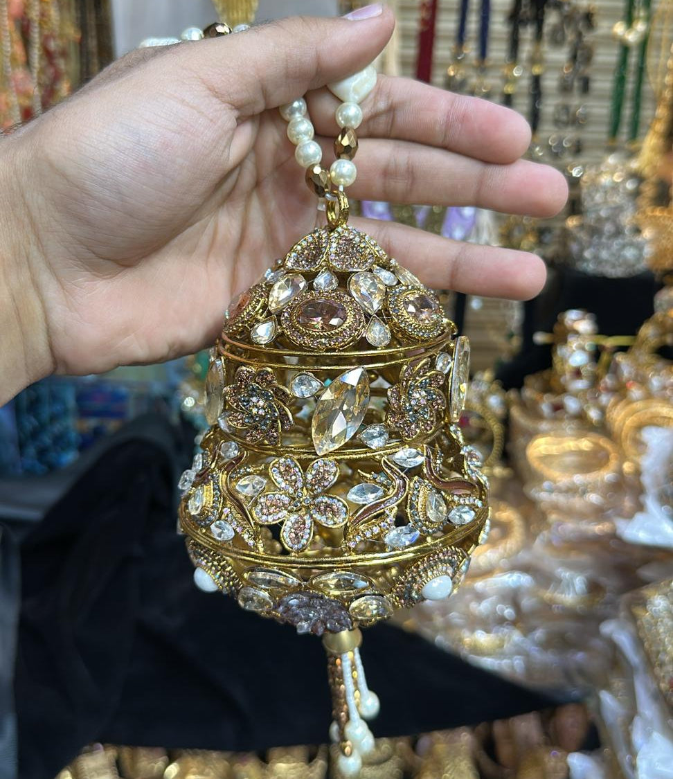 Royal Kundan Potli-Gold
