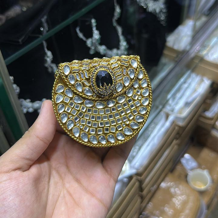 Kundan Jeweled Minaudière