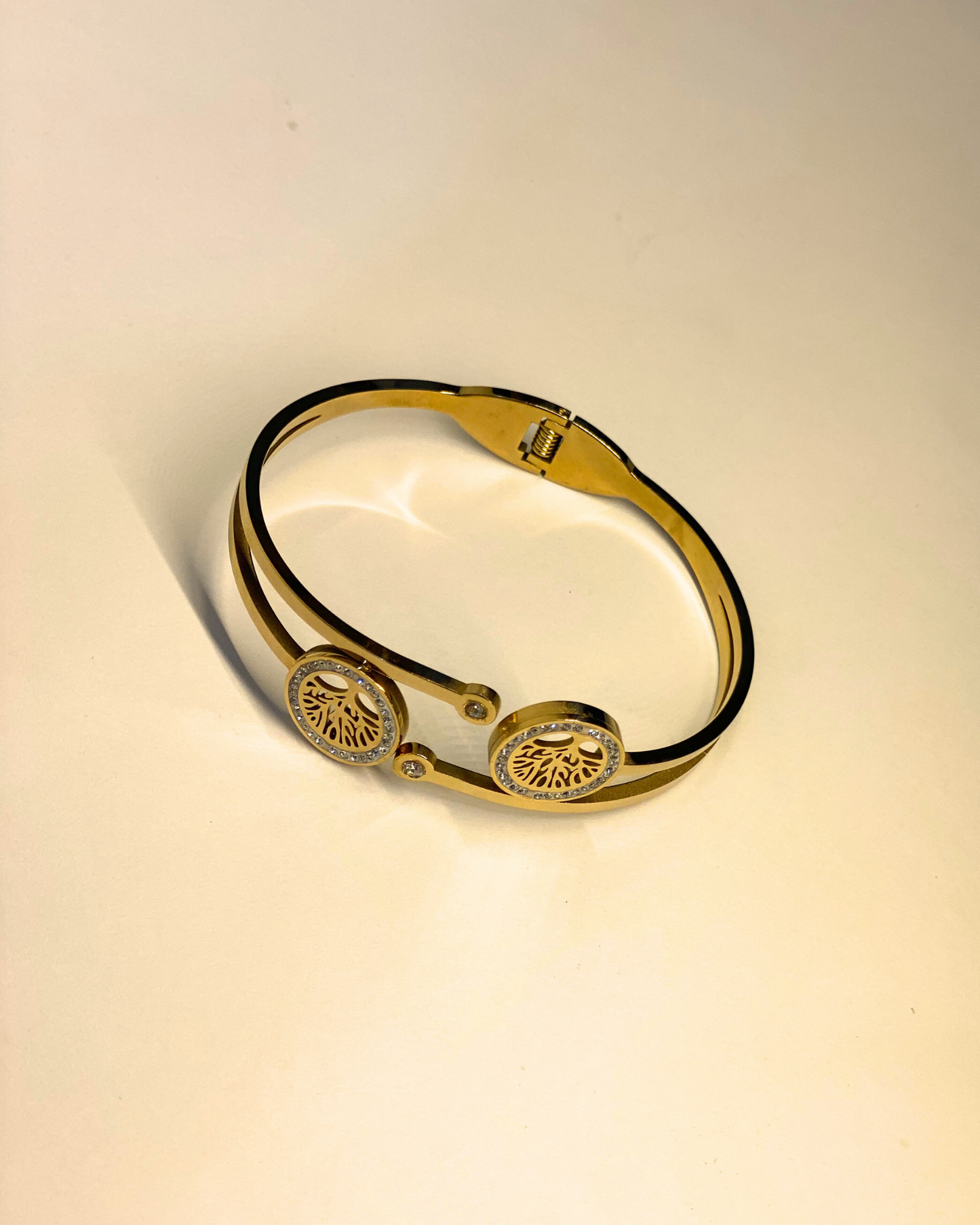 Tree of Life Cuff- Gold