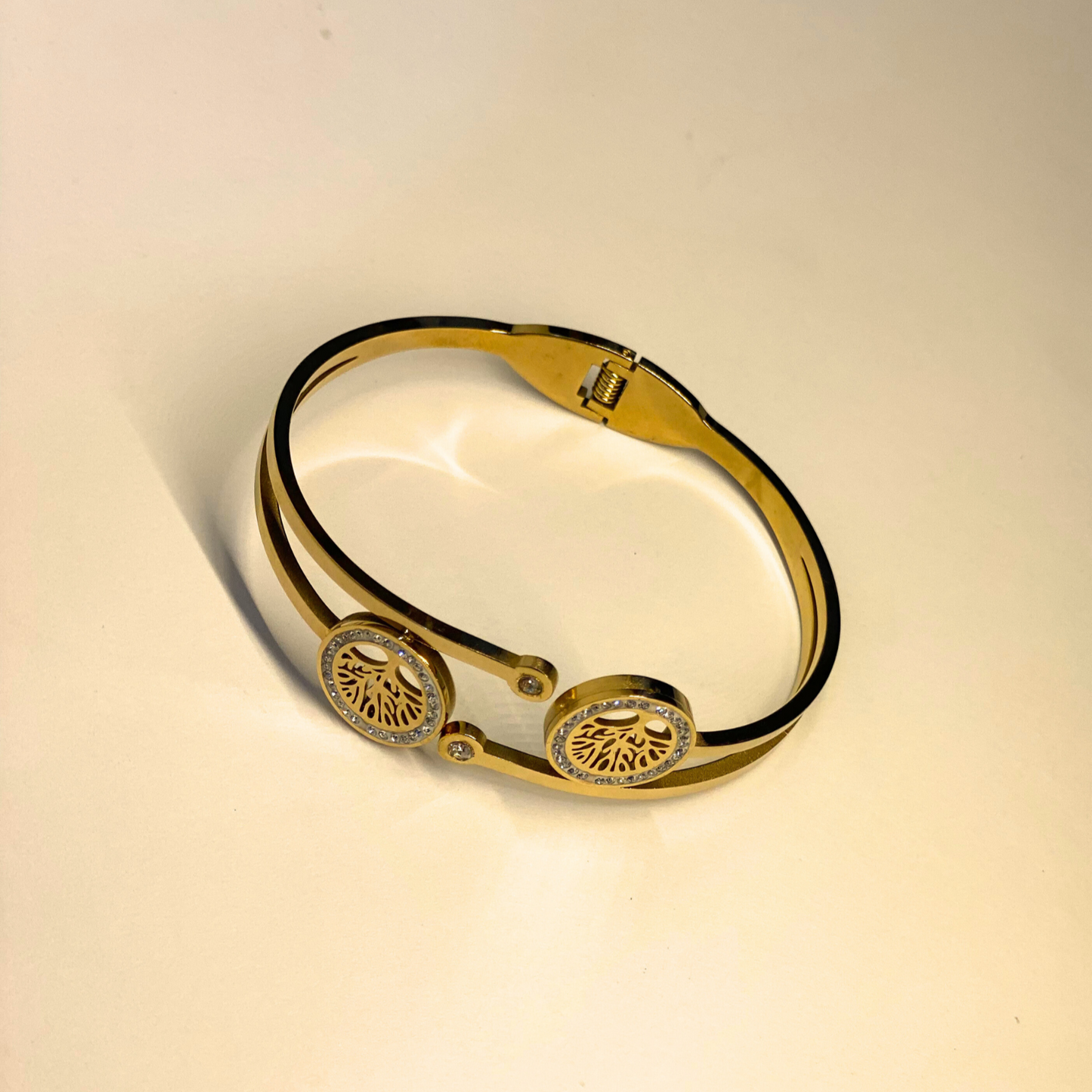 Tree of Life Cuff- Gold