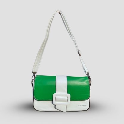 Verde Luxe Flap-With Handle & Two Adjustable Straps