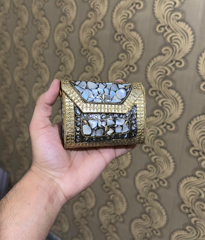 Turkish Mosaic Box Clutch