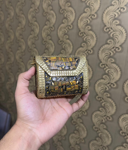 Turkish Mosaic Box Clutch