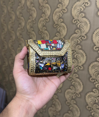 Turkish Mosaic Box Clutch