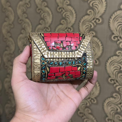 Turkish Mosaic Box Clutch