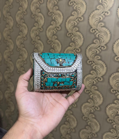 Turkish Mosaic Box Clutch