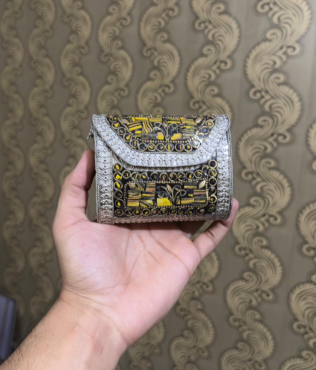 Turkish Mosaic Box Clutch