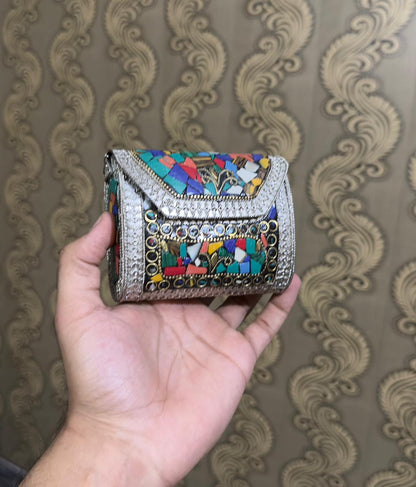 Turkish Mosaic Box Clutch